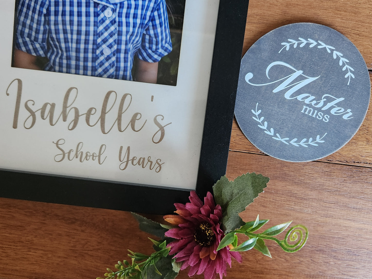 Personalised School Years Photo Frame