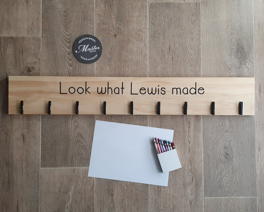 Personalised Children's Art Display sign