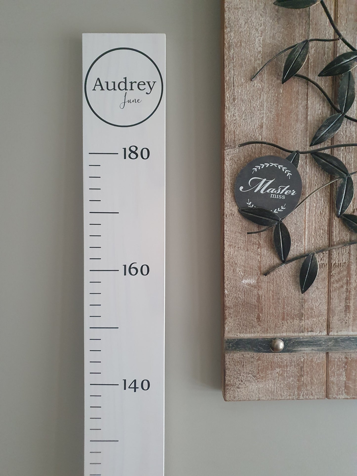 Personalised Height Chart - Child Circle