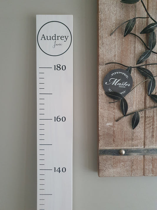 Personalised Height Chart - Child Circle