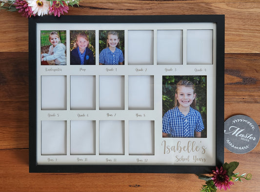 Personalised School Years Photo Frame