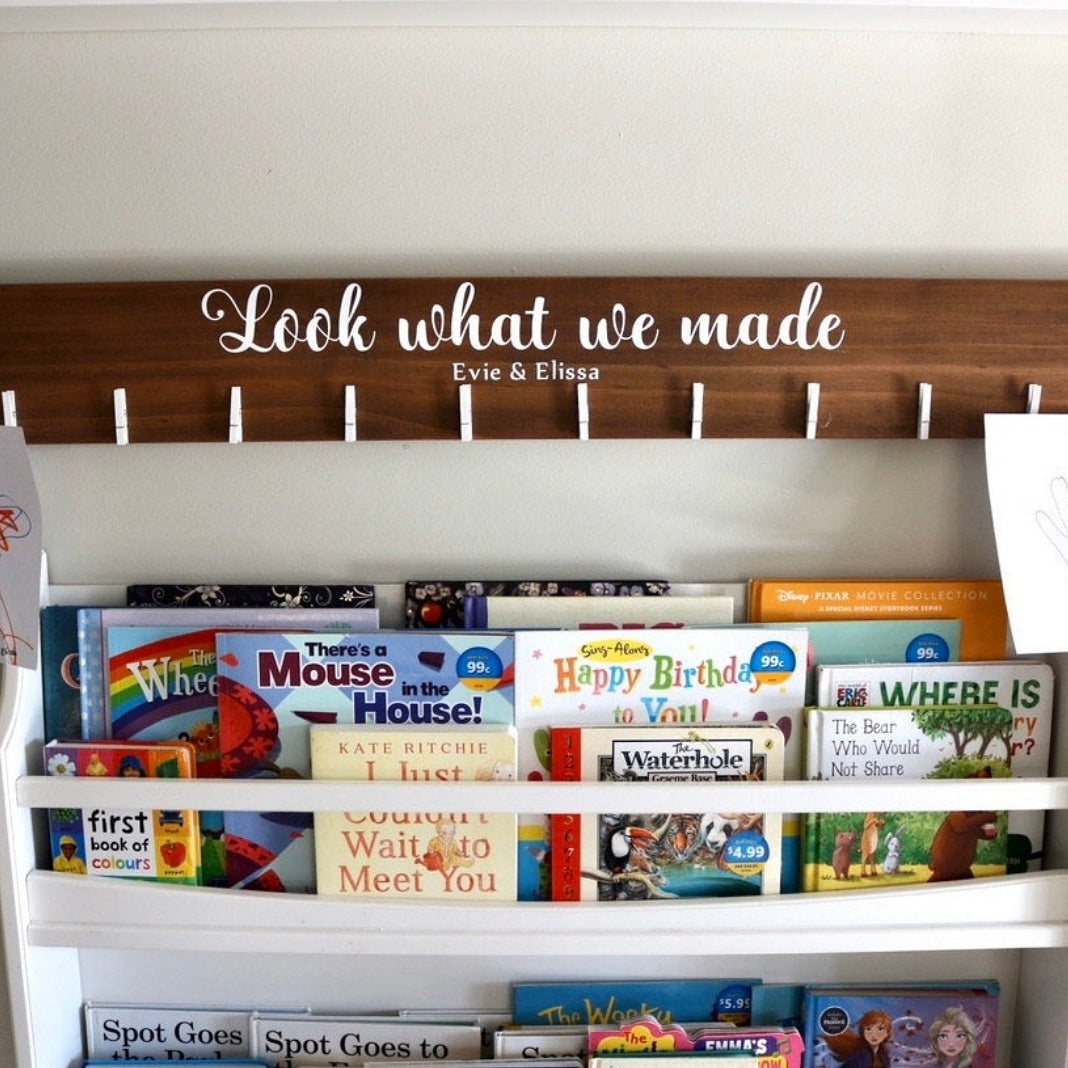 Personalised Look what we made sign