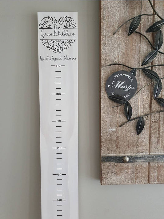 Our Grandchildren Height Chart